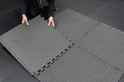 Shock-Absorbing EVA Exercise Floor Mats
