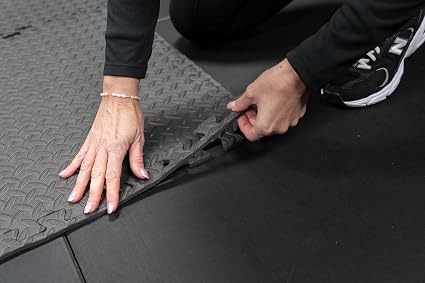 Shock-Absorbing EVA Exercise Floor Mats