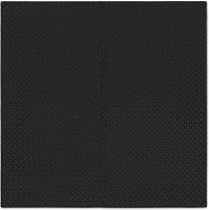 Shock-Absorbing EVA Exercise Floor Mats
